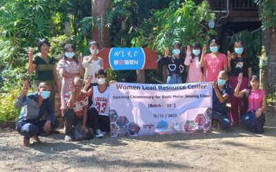 အခမဲ့အခြေခံမော်တာ စက်ချုပ်သင်တန်းအပတ်စဉ် (၂၃) သင်တန်း ဖွင့်ပွဲ