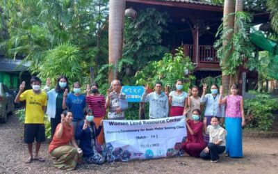 အခမဲ့အခြေခံမော်တာ စက်ချုပ်သင်တန်းအပတ်စဉ် (၂၄) သင်တန်း ဖွင့်ပွဲ