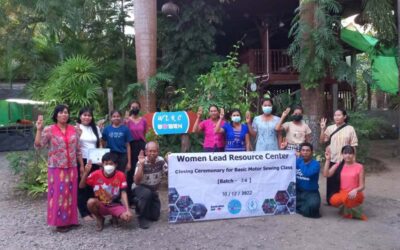 အခမဲ့ အခြေခံမော်တာစက်ချုပ်သင်တန်း အပတ်စဉ် (၂၄)သင်တန်းဆင်းပွဲ