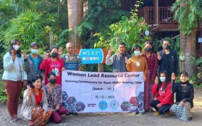 အခမဲ့အခြေခံမော်တာ စက်ချုပ်သင်တန်း အပတ်စဉ် (၂၅) သင်တန်း ဖွင့်ပွဲ