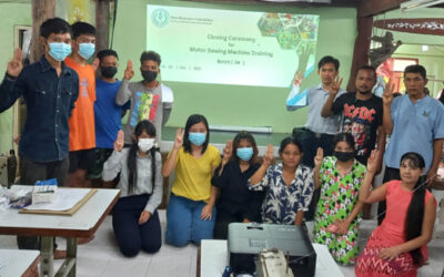 အခမဲ့အခြေခံမော်တာ စက်ချုပ်သင်တန်းအပတ်စဉ် (၃၄) သင်တန်း ဆင်းပွဲ