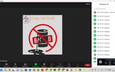 Ban Jet Fuel Campaign & Petition against forced conscription (2024, March 21)