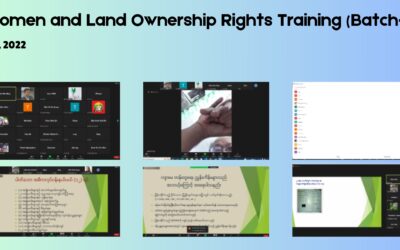 Women and Land Ownership Rights Training (Batch-7)