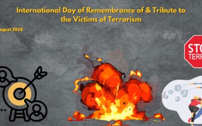 Conducting International Day of Remembrance of & Tribute to the Victims of Terrorism Campaign