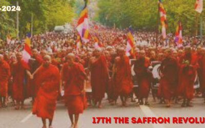 Conducting 17th Anniversary of Saffron Revolution Memorial Session