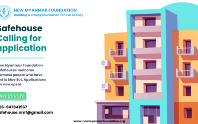 New Myanmar Foundation ၏ Safe House အစီအစဉ်