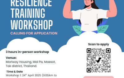 စိတ်ဓါတ်စွမ်းရည်မြှင့်တင်မှုပိုင်းဆိုင်ရာ ဆွေးနွေးပွဲ တက်ရောက်ရန် သင်တန်းသားခေါ်ယူခြင်း (Application form for resilience Training workshop)