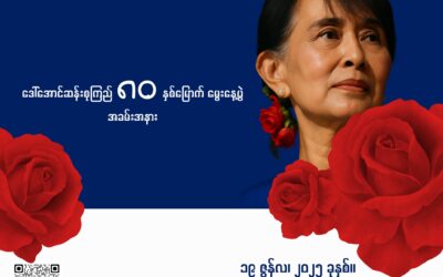 အမေစု အသက် (၈၀)နှစ်ပြည့် မွေးနေ့ပွဲ အခမ်းအနား