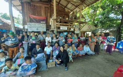 စစ်ဘေးရှောင်များအတွက် 𝗡𝗲𝘄 𝗠𝘆𝗮𝗻𝗺𝗮𝗿 𝗙𝗼𝘂𝗻𝗱𝗮𝘁𝗶𝗼𝗻မှကူညီဆောင်ရွက်ပေးမှု